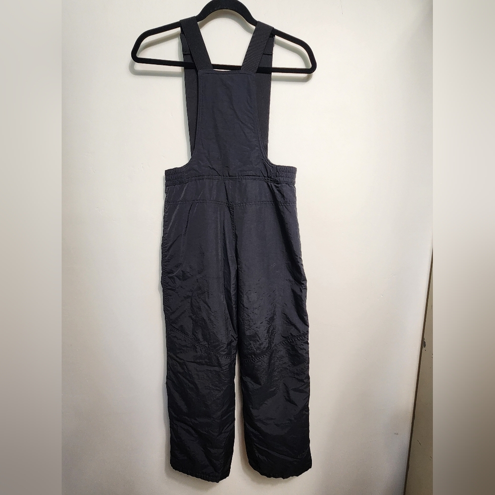 Slalom Girls Black Snow Bib Size XL 14/16.  #A17 - Picture 9 of 12